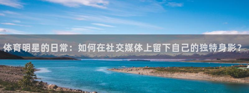 风速体育直播：体育明星的日常：如何在社交媒体上留下自己的独特身影？
